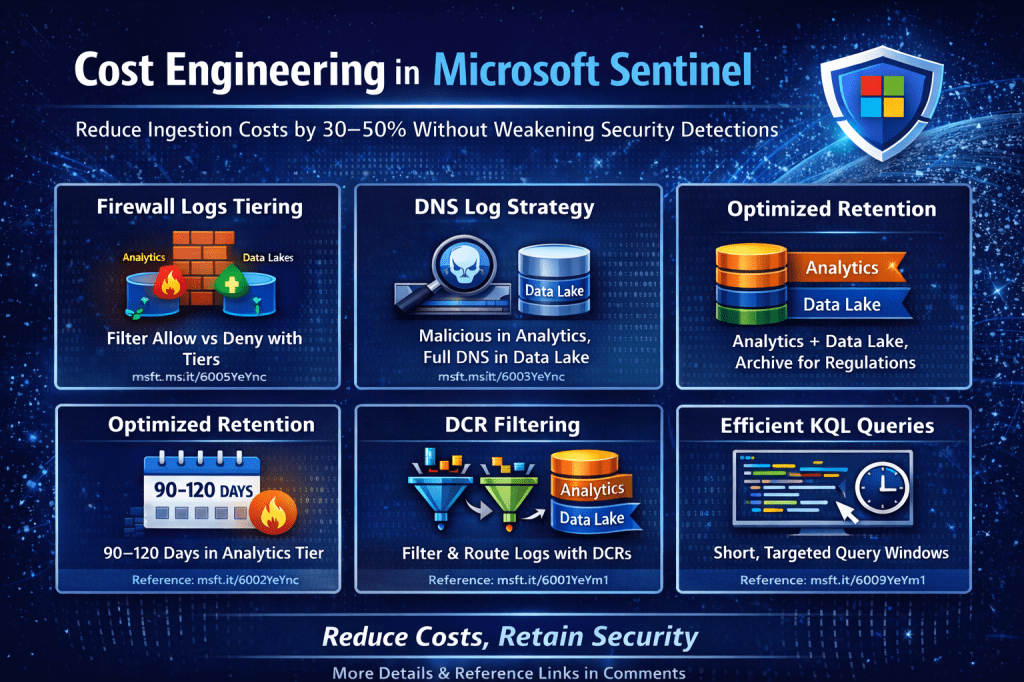 Microsoft Sentinel Cost Engineering&nbsp;(2026)